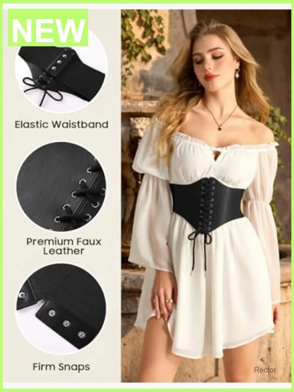 Medieval Corset Belt Women Vintage Waist Cincher Pirate Renaissance Faire
